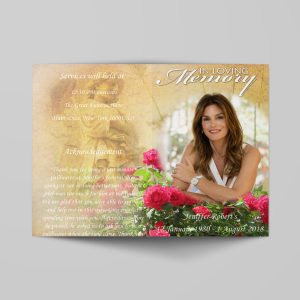 women-special-funeral-program-template-cover