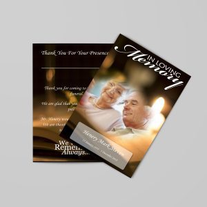 bible funeral program template stylish