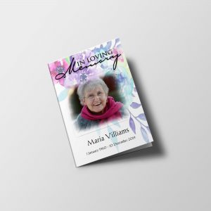 multicolor-floral-funeral-program-template