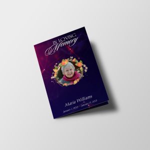 Dimensions Funeral Program Template